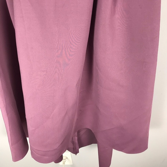 ASOS maternity hi low fit flare sheath dress mauve - Picture 4 of 9